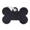 BIG BONE ALUMINUM BLACK Dog Tag