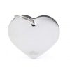 BIG-HEART-CHROME-PLATED-BRASS-Dog-Tag