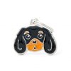 Cavalier King Charles Spaniel black and tan Dog Tag