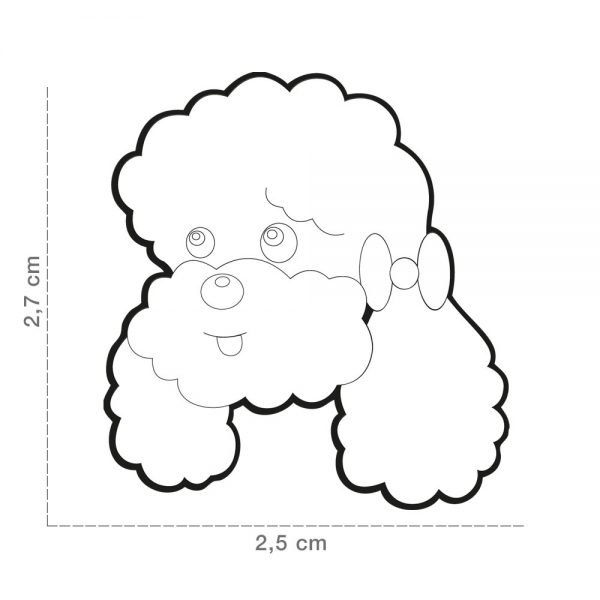Poodle-Apricot-Dog-Tag-ID-Size