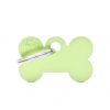 SMALL-BONE-ALUMINUM-GREEN-Dog-Tag