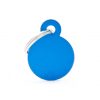 SMALL-ROUND-ALUMINUM-BLUE-Dog-Tag