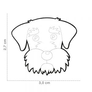 Schnauzer-Black-Dog-Tag-ID-Size
