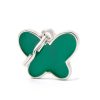 Green Butterfly Pet ID Tag Green Butterfly Pet ID Tag