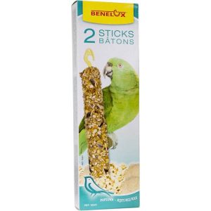 חטיף זרעים לתוכים גדולים עם פופקורן